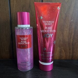 Victoria's Secret Pure Seduction Joy Shimmer Set
